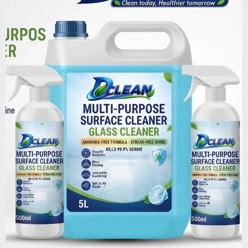 Glass & Surface Cleaners