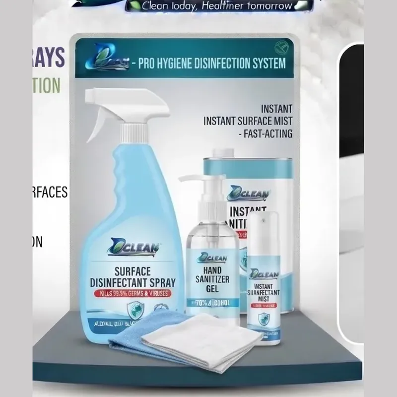 Sanitizers & Disinfectants